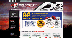 Desktop Screenshot of minisport2.com
