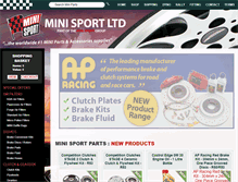 Tablet Screenshot of minisport2.com